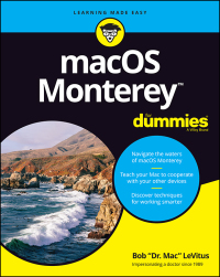 Imagen de portada: macOS Monterey For Dummies 1st edition 9781119836964