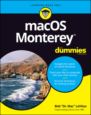 Cover image: macOS Monterey For Dummies 1st edition 9781119836964