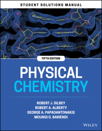 Titelbild: Physical Chemistry, Student Solutions Manual 5th edition 9781119837473