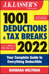 Imagen de portada: J.K. Lasser's 1001 Deductions and Tax Breaks 2022 2nd edition 9781119838470