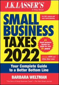 Imagen de portada: J.K. Lasser's Small Business Taxes 2022 1st edition 9781119838586