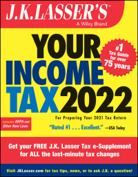 Titelbild: J.K. Lasser's Your Income Tax 2022 1st edition 9781119839217