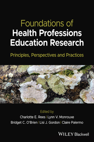 Imagen de portada: Foundations of Health Professions Education Research 1st edition 9781119839484