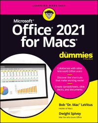 Imagen de portada: Office 2021 for Macs For Dummies 1st edition 9781119840442