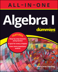 صورة الغلاف: Algebra I All-in-One For Dummies 1st edition 9781119843047