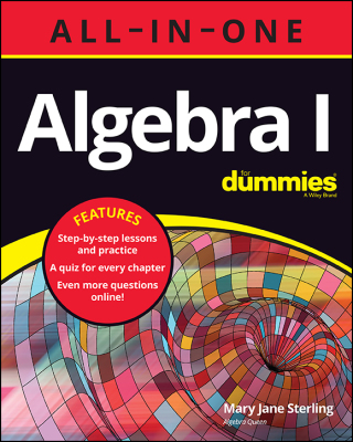 Cover image: Algebra I All-in-One For Dummies 1st edition 9781119843047