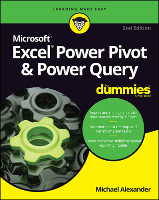 Cover image: Excel Power Pivot & Power Query For Dummies, 2nd Edition 2nd edition 9781119844488