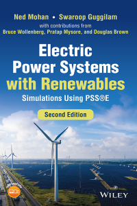 Cover image: Electric Power Systems with Renewables 2nd edition 9781119844877