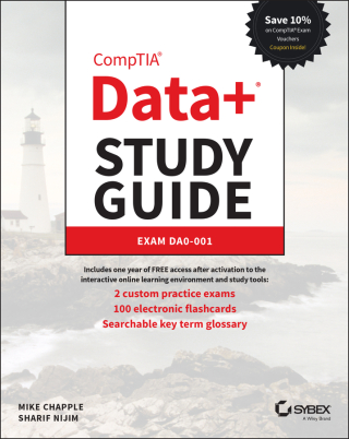 Imagen de portada: CompTIA Data  Study Guide 1st edition 9781119845256