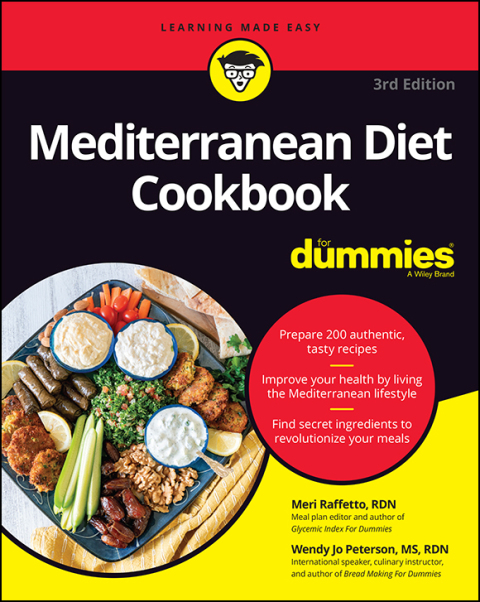 Mediterranean Diet Cookbook For Dummies, 3rd Edition - FULL INSTANT DOWNLOAD | PDF DOCX EPUB