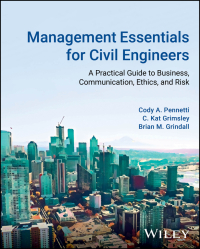 Titelbild: Management Essentials for Civil Engineers 1st edition 9781119851608