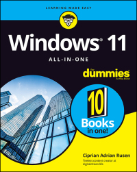 Cover image: Windows 11 All-in-One For Dummies 1st edition 9781119858690