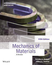 Cover image: Mechanics of Materials, International Adaptation 5th edition 9781119859970