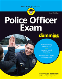 Imagen de portada: Police Officer Exam For Dummies, 2nd Edition 2nd edition 9781119860556