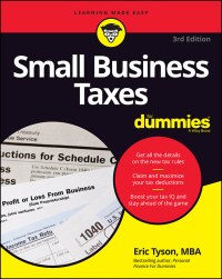 صورة الغلاف: Small Business Taxes For Dummies, 3rd Edition 3rd edition 9781119861140