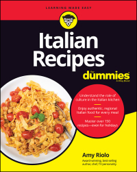 صورة الغلاف: Italian Recipes For Dummies 1st edition 9781119862703