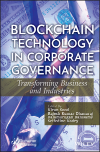 Imagen de portada: Blockchain Technology in Corporate Governance: Transforming Business and Industries 1st edition 9781119864950