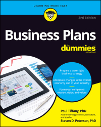 Cover image: Business Plans For Dummies, 3rd Edition 3rd edition 9781119866374