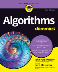 Imagen de portada: Algorithms For Dummies 2nd edition 9781119869986