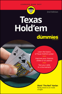 Imagen de portada: Texas Hold'em For Dummies 2nd edition 9781119873099