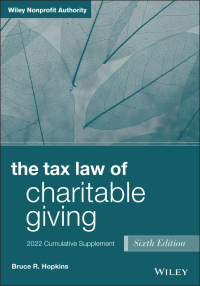 Omslagafbeelding: The Tax Law of Charitable Giving 6th edition 9781119873556