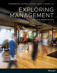 Cover image: Exploring Management, 1st Asia-Pacific Edition 1st edition 9781119874935