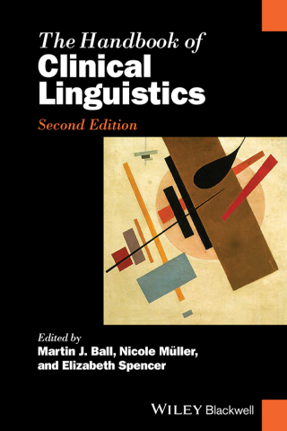 Cover image: The Handbook of Clinical Linguistics 2nd edition 9781119875901