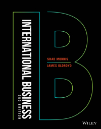 Cover image: International Business 3rd edition 9781119876885