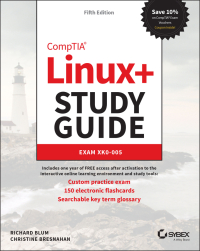 Cover image: CompTIA Linux  Study Guide 5th edition 9781119878940