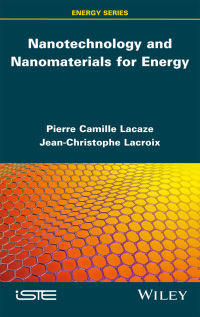 Imagen de portada: Nanotechnology and Nanomaterials for Energy 1st edition 9781786304971