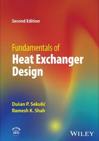 Cover image: Fundamentals of Heat Exchanger Design 2nd edition 9781119883265