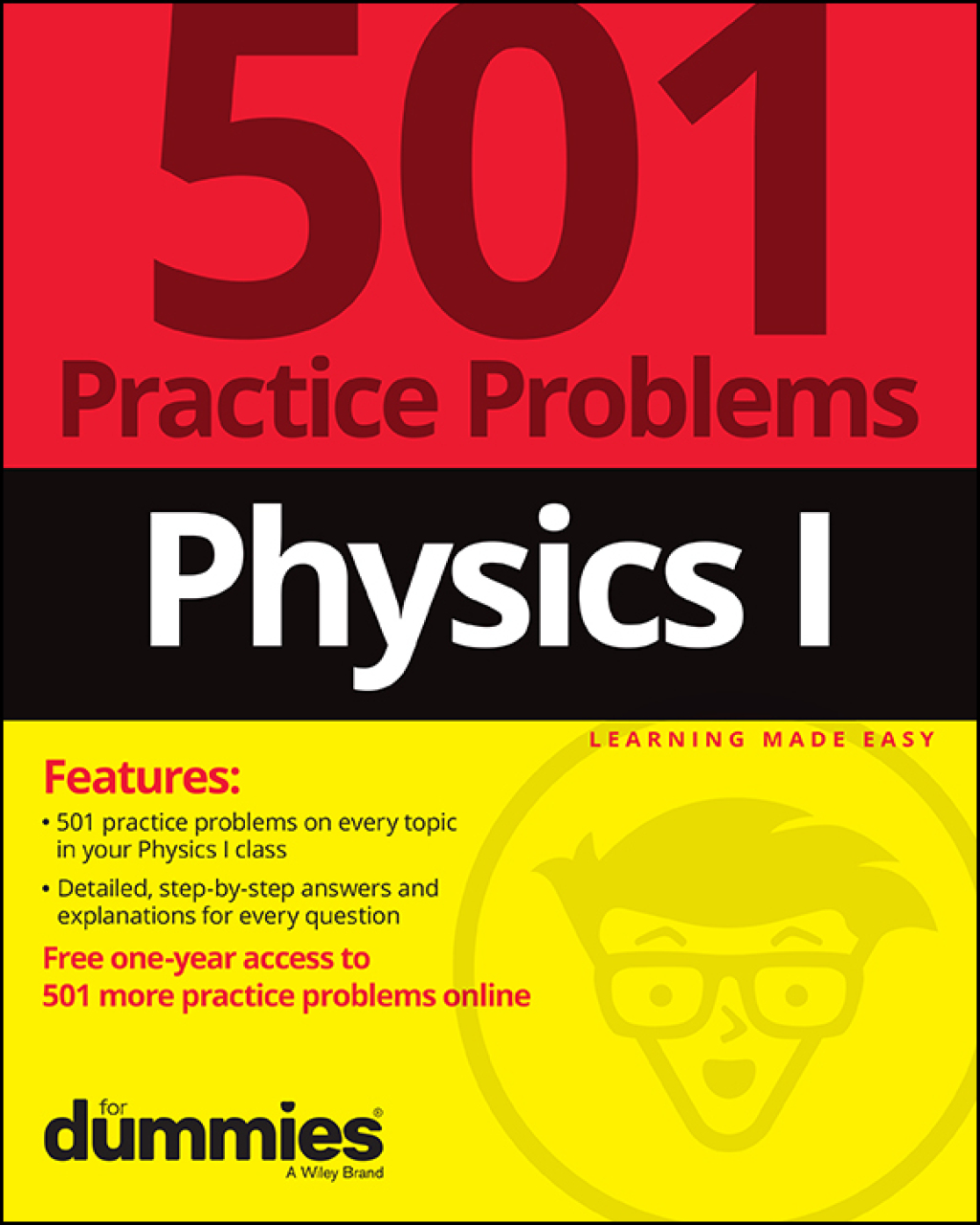 Physics I: 501 Practice Problems For Dummies (  Free Online Practice) 1st Edition
