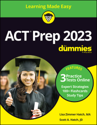 Imagen de portada: ACT Prep 2023 For Dummies with Online Practice 9th edition 9781119886822