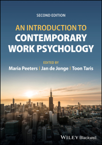 Cover image: An Introduction to Contemporary Work Psychology 2nd edition 9781119887362