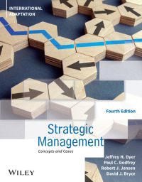 Cover image: Strategic Management: Concepts and Cases, International Adaptation 4th edition 9781119889090