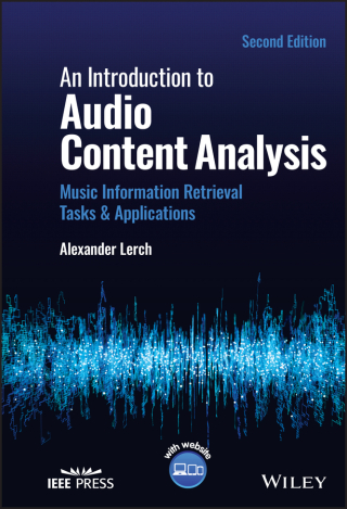 Imagen de portada: An Introduction to Audio Content Analysis 2nd edition 9781119890942