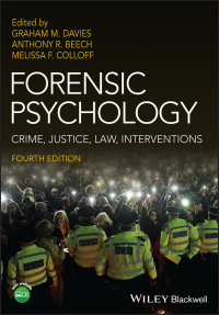 Cover image: Forensic Psychology 4th edition 9781119892007
