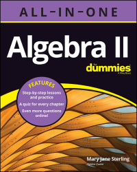 Imagen de portada: Algebra II All-in-One For Dummies 1st edition 9781119896265