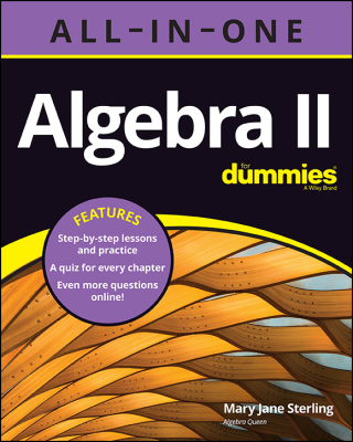 Cover image: Algebra II All-in-One For Dummies 1st edition 9781119896265