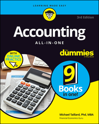 Cover image: Accounting All-in-One For Dummies (+ Videos and Quizzes Online), 3rd Edition 3rd edition 9781119897668