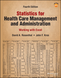 Cover image: Statistics for Health Care Management and Administration 4th edition 9781119901679