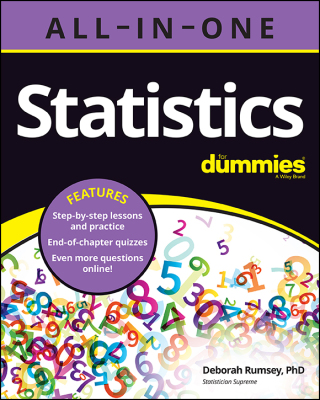 Cover image: Statistics All-in-One For Dummies 1st edition 9781119902560