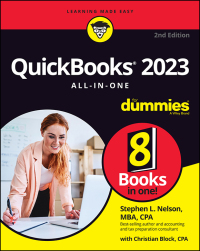 Imagen de portada: QuickBooks 2023 All-in-One For Dummies 1st edition 9781119906131