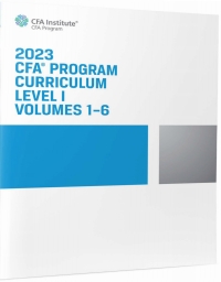 Imagen de portada: 2023 CFA Program Curriculum Level I Box Set 1st edition 9781953337177
