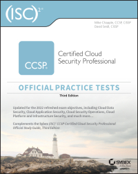 Imagen de portada: (ISC)2 CCSP Certified Cloud Security Professional Official Practice Tests 3rd edition 9781119909408