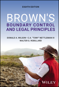 Cover image: Brown's Boundary Control and Legal Principles 8th edition 9781119911708