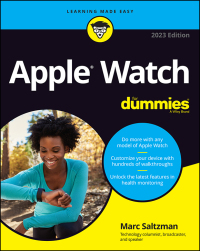 صورة الغلاف: Apple Watch For Dummies 6th edition 9781119912606