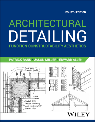 Cover image: Architectural Detailing 4th edition 9781119912705