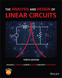 Cover image: The Analysis and Design of Linear Circuits 10th edition 9781119913023