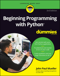 صورة الغلاف: Beginning Programming with Python For Dummies 3rd edition 9781119913771